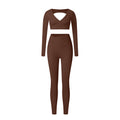  Long Sleeve Trousers B Brown