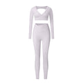  Long Sleeve Trousers B White