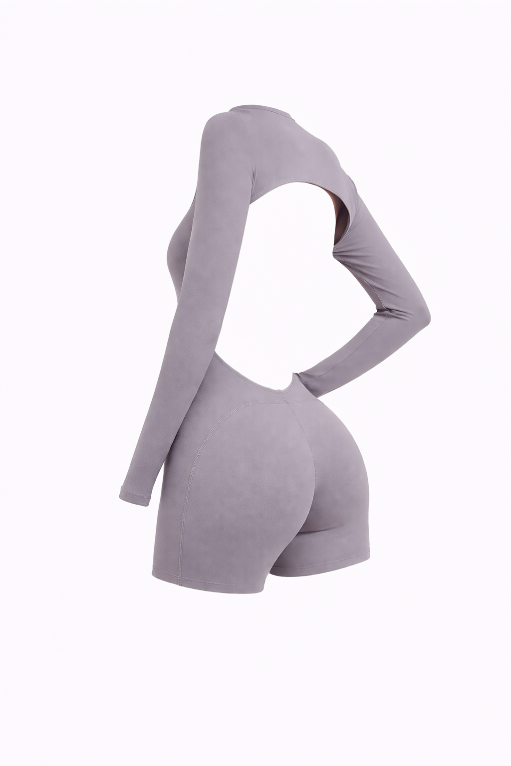 CONTOUR OPEN-BACK SHORT UNITARD