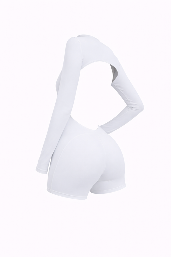 CONTOUR OPEN-BACK SHORT UNITARD