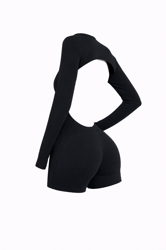 CONTOUR OPEN-BACK SHORT UNITARD