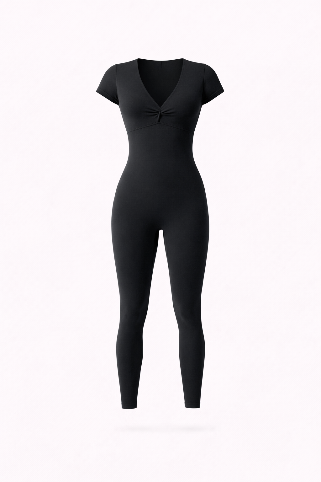 Short Sleeve Sculpt Jumpsuit