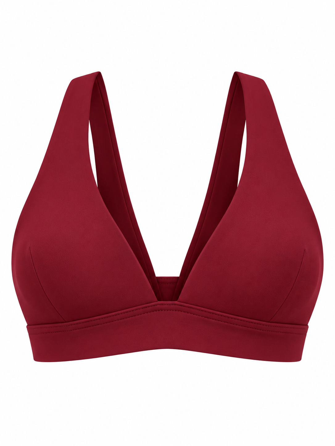 Veyla Deep V Cross-Back Sports Bra