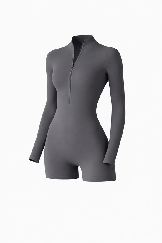 Sculpt Zip Short Bodysuit