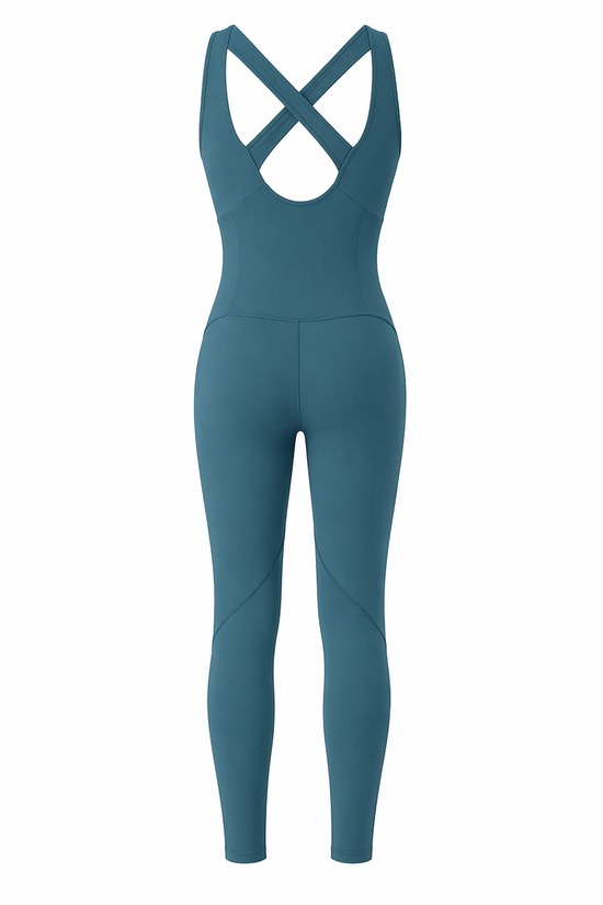 SCULPT CROSS-BACK UNITARD