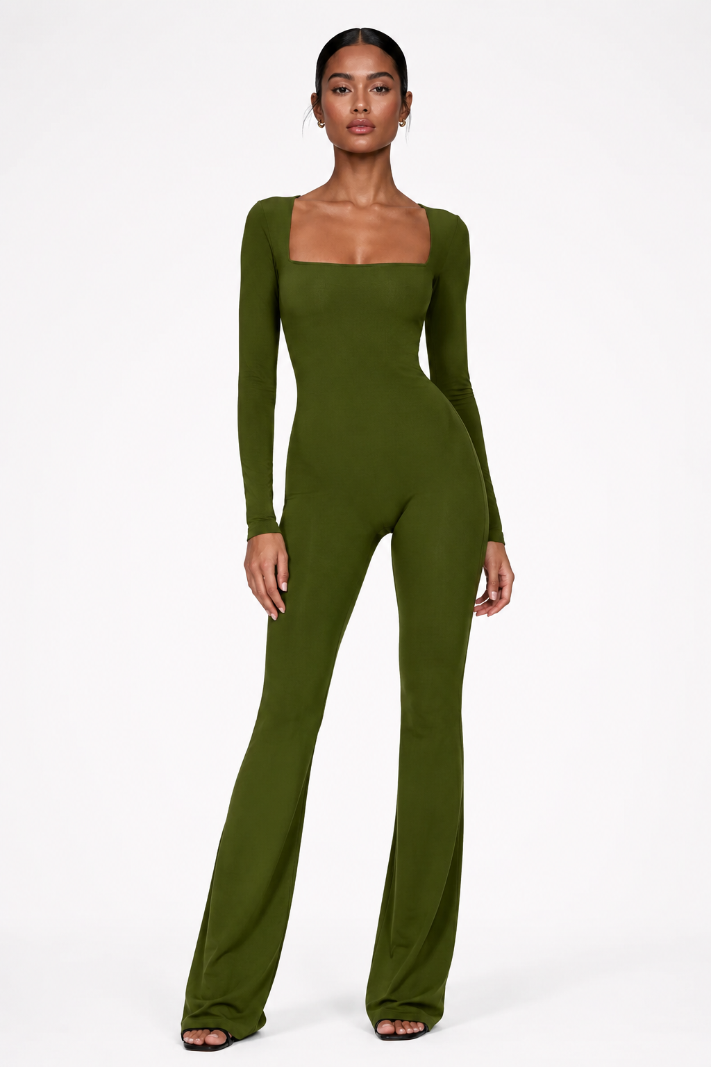 Contour Flare Unitard Jumpsuit