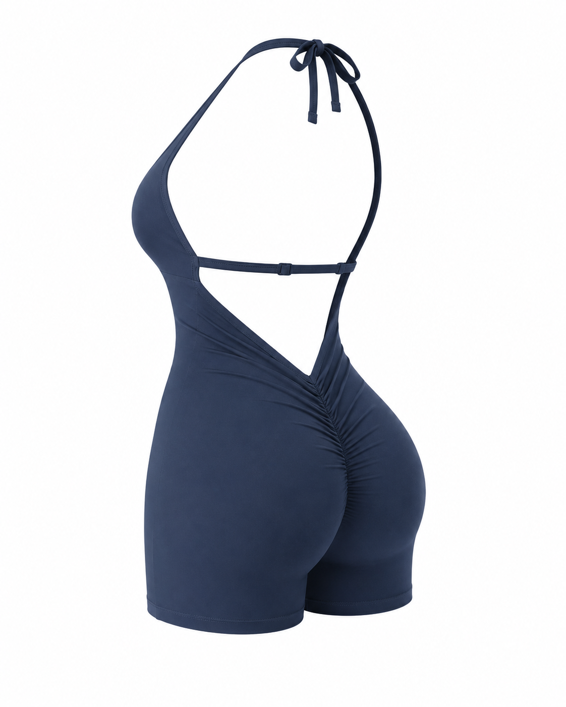 OPEN-BACK SCULPT ROMPER