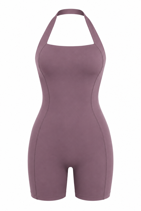 Halter Sculpt Unitard