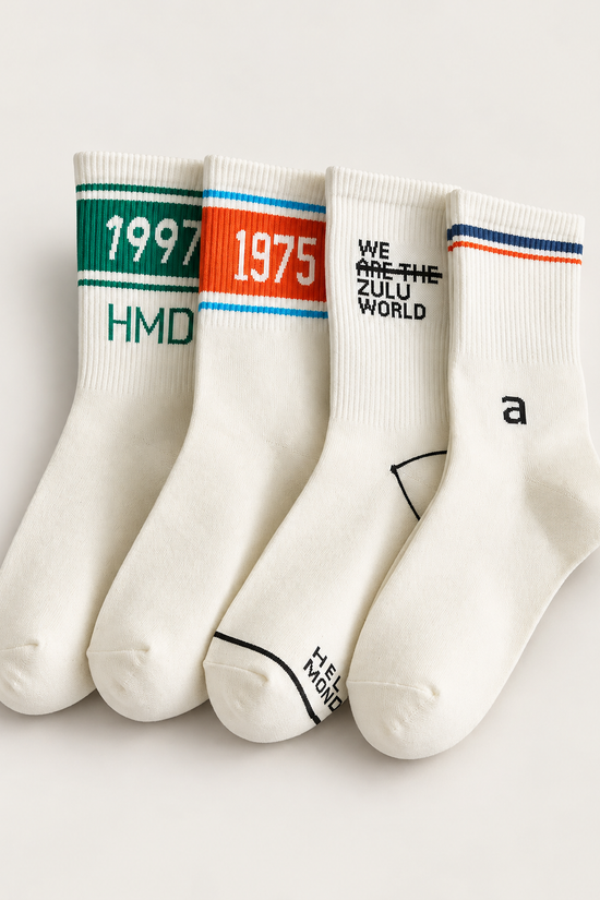 Retro Crew Socks
