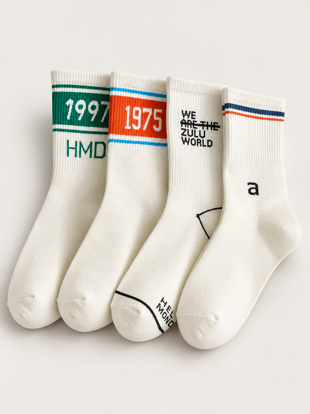 Retro Crew Socks