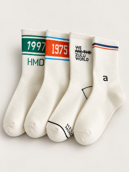 Retro Crew Socks