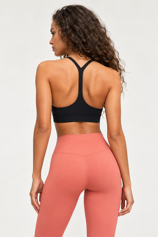 Open-Back Pilates Bra