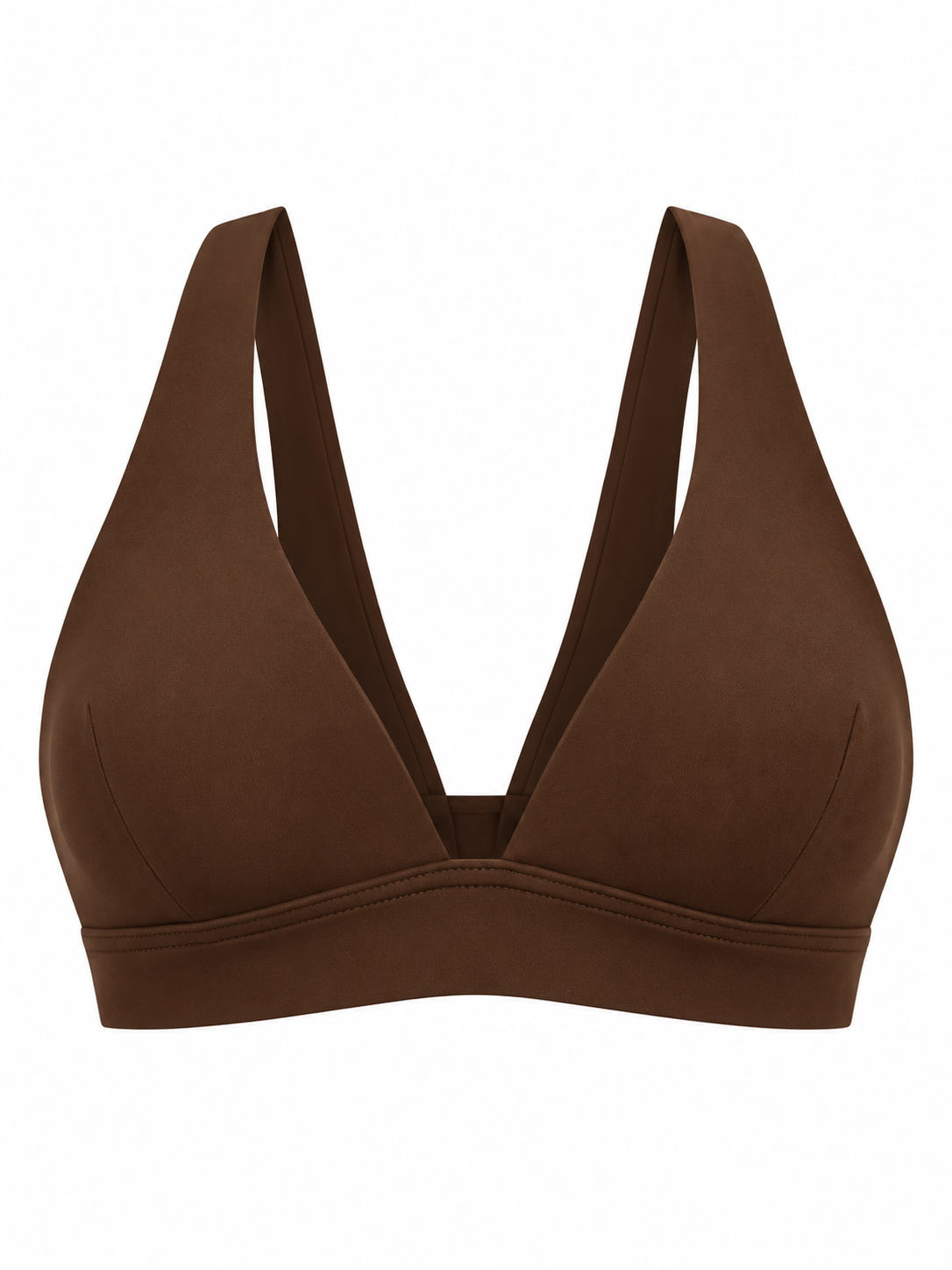 Veyla Deep V Cross-Back Sports Bra
