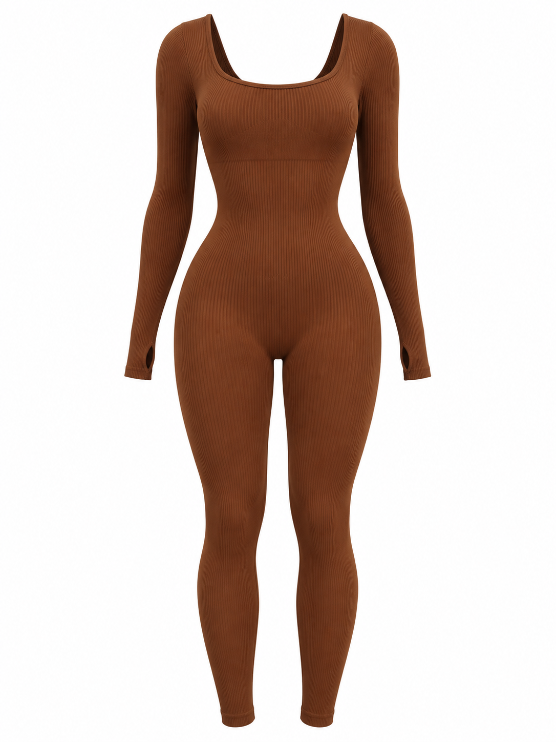 Élan Sculpting Long Sleeve Seamless Jumpsuit