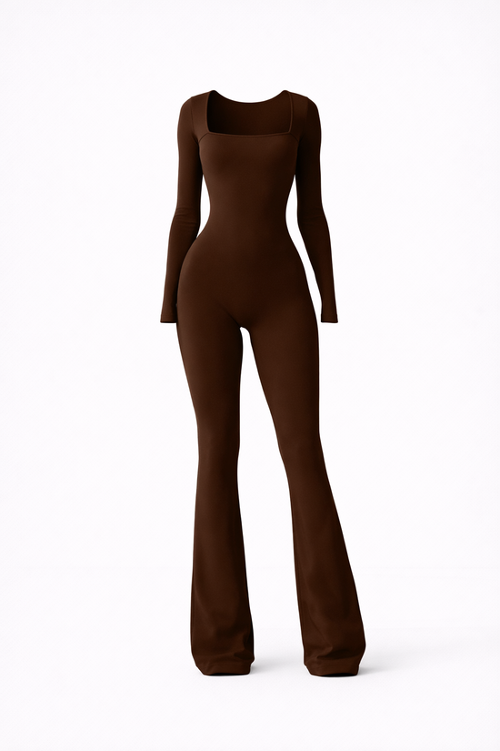Contour Flare Unitard Jumpsuit