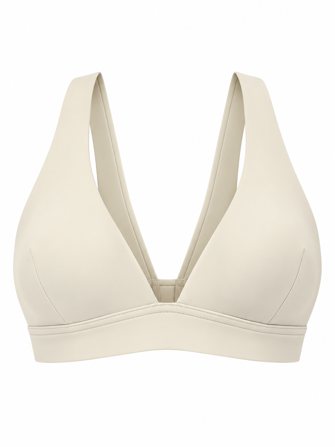 Veyla Deep V Cross-Back Sports Bra