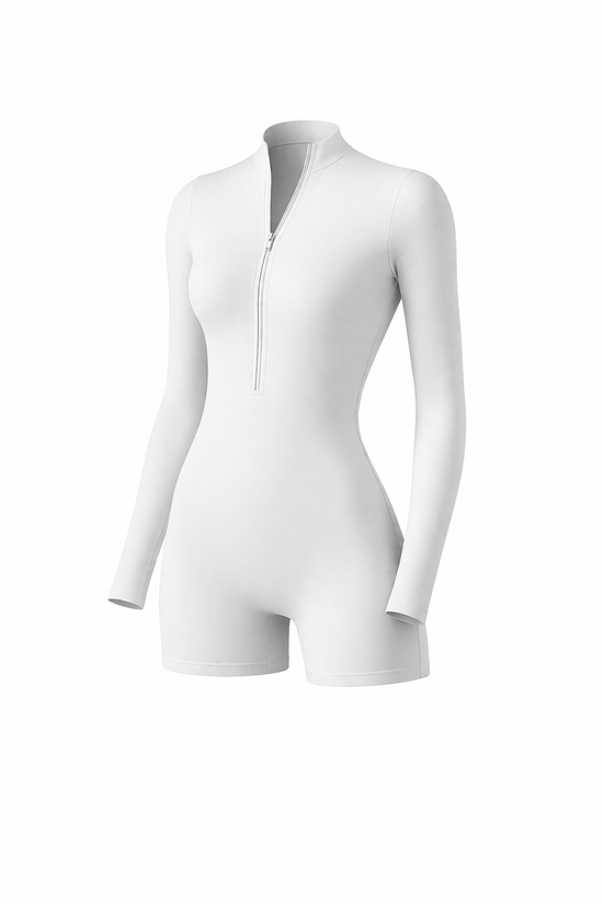 Sculpt Zip Short Bodysuit