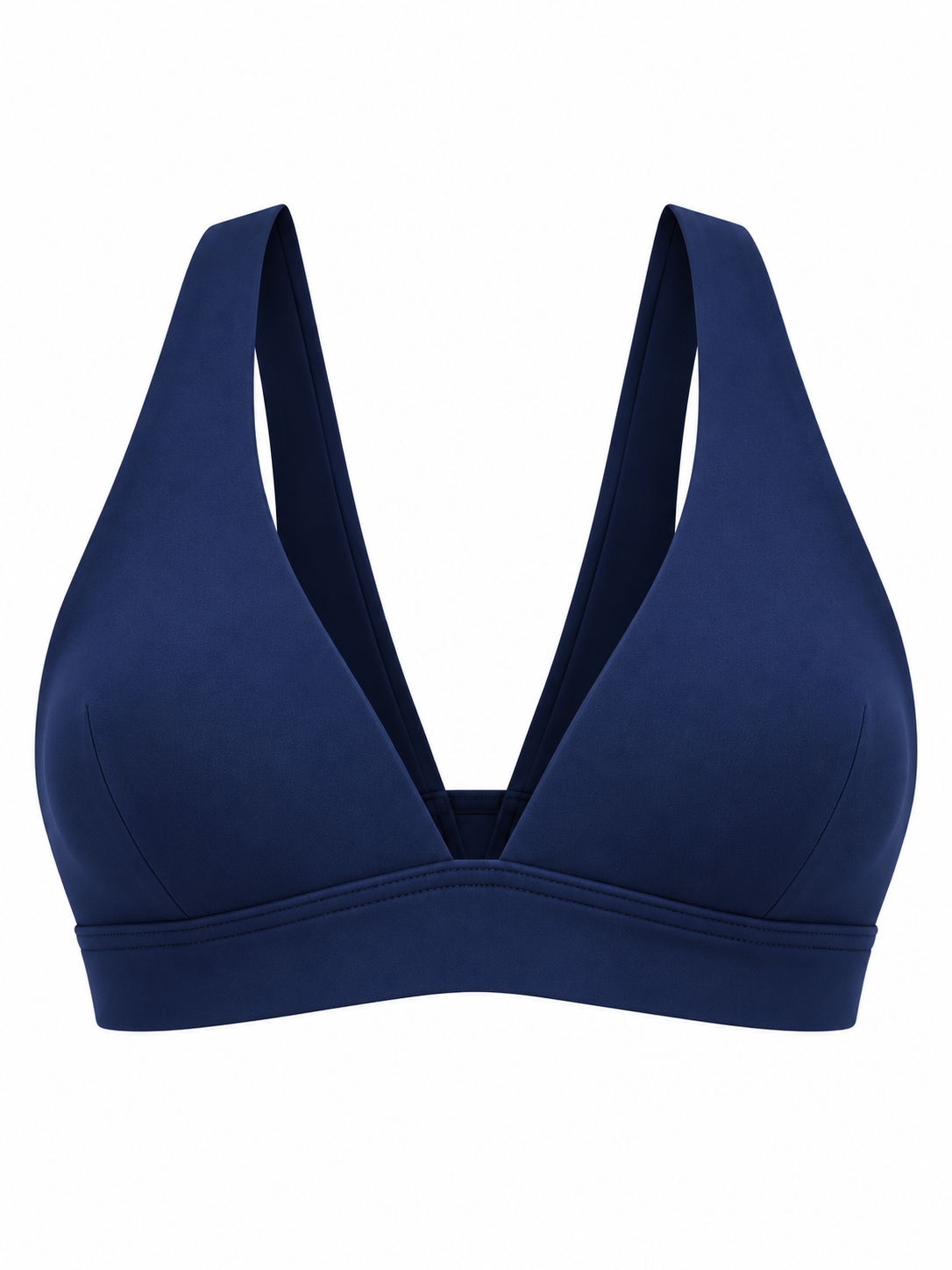 Veyla Deep V Cross-Back Sports Bra