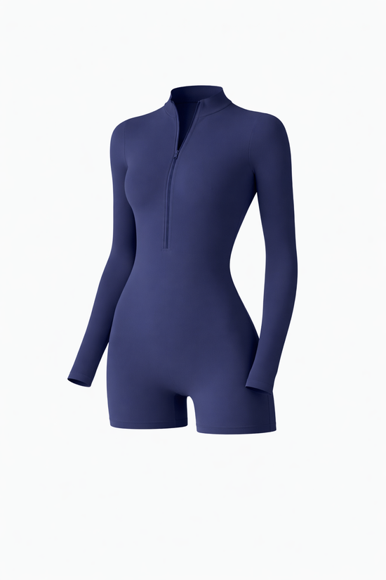 Sculpt Zip Short Bodysuit