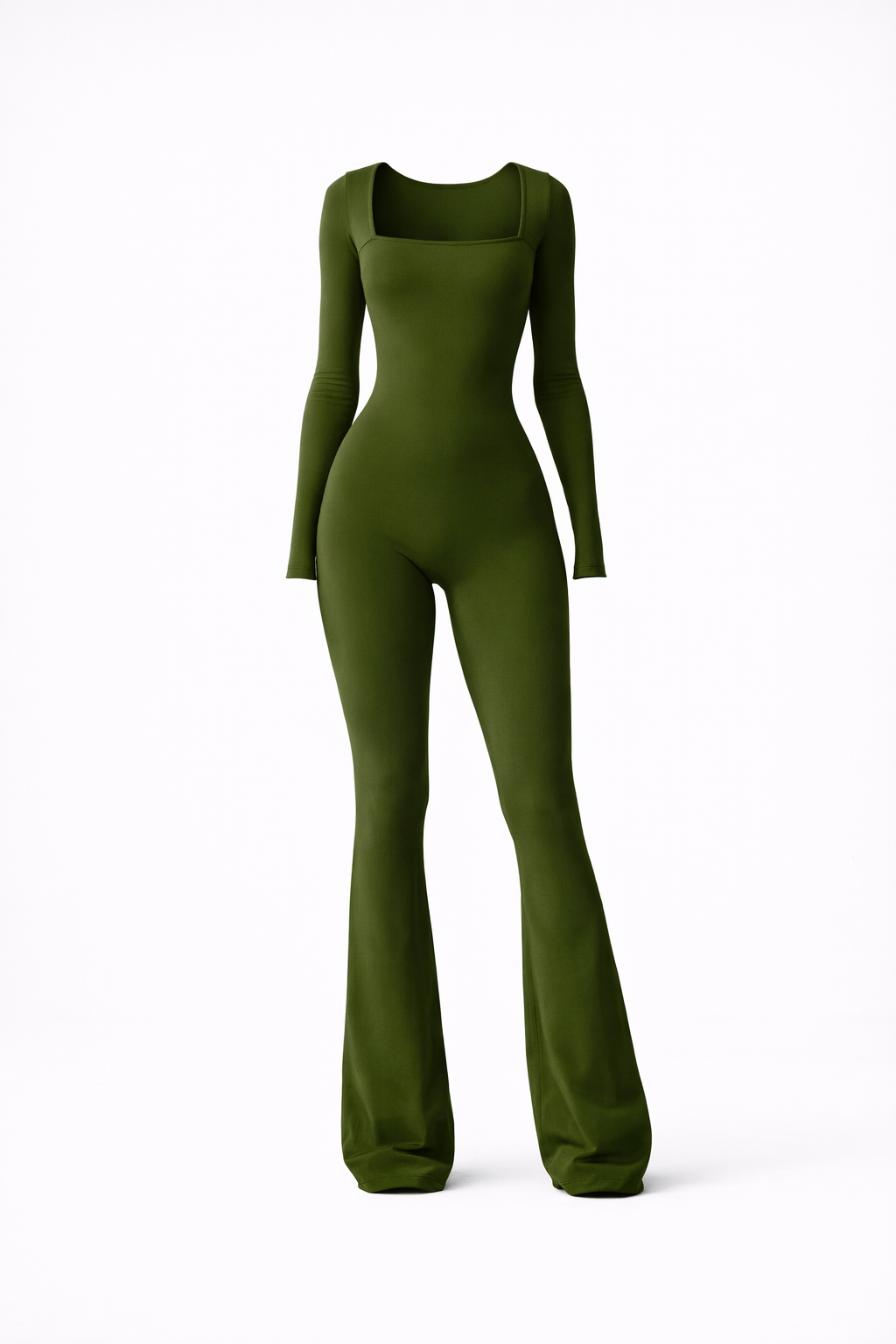 Contour Flare Unitard Jumpsuit