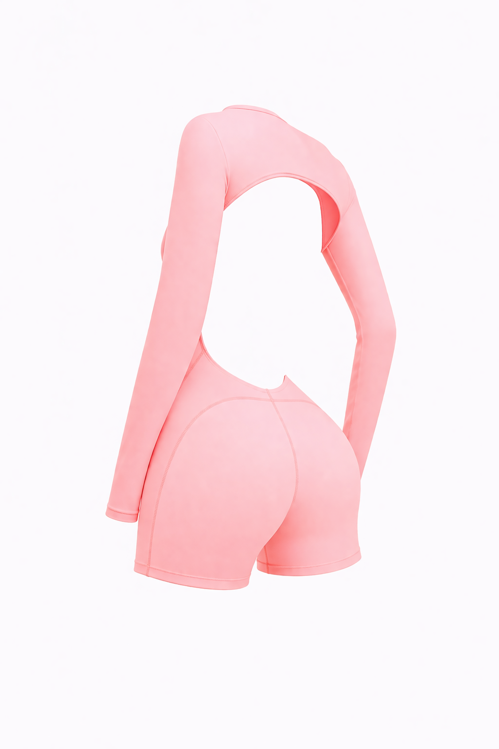 CONTOUR OPEN-BACK SHORT UNITARD