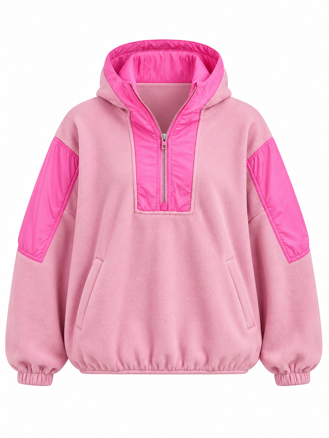 Oria Colourblock Half-Zip Hoodie
