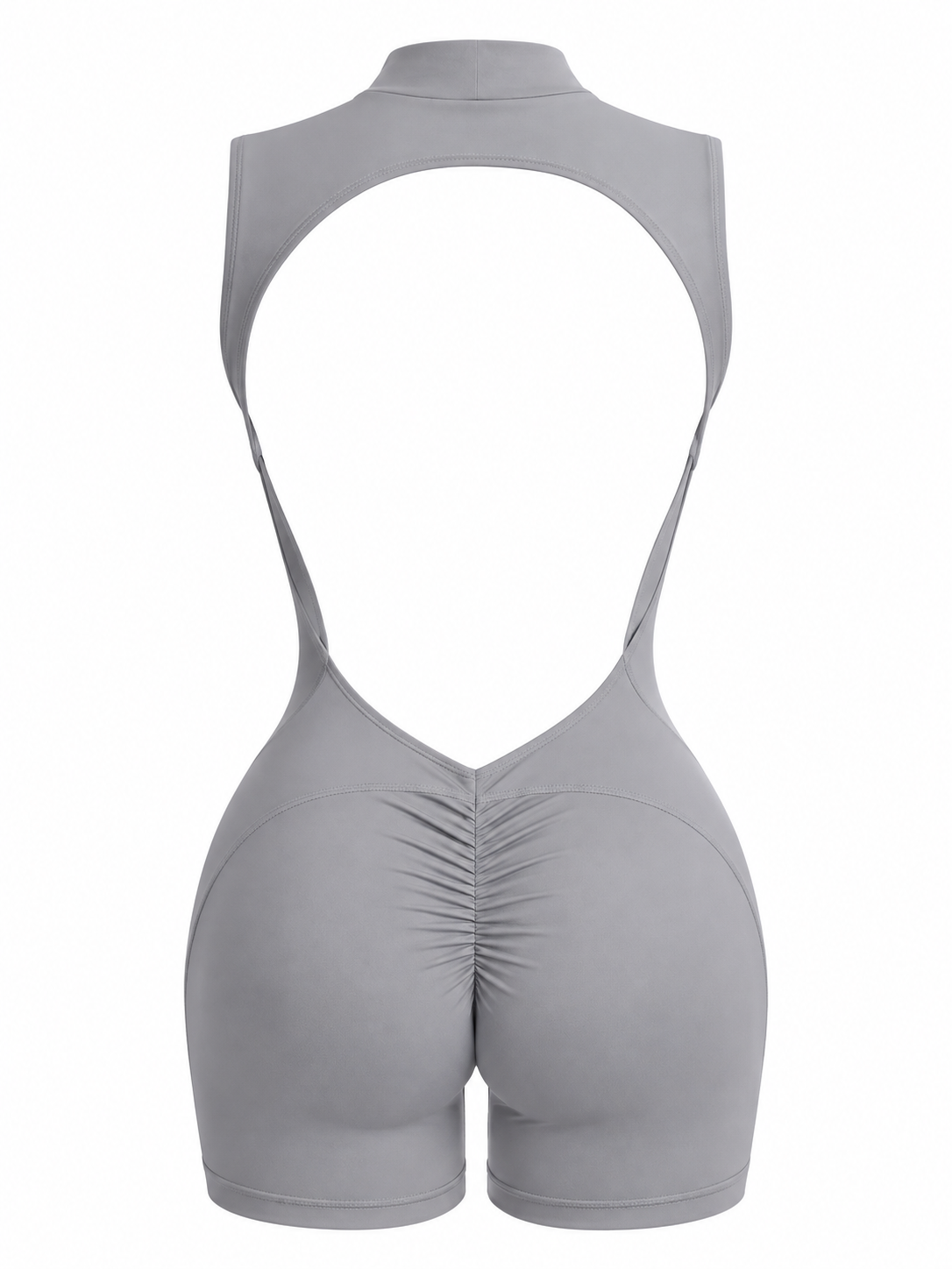 Open-Back Sculpt Romper