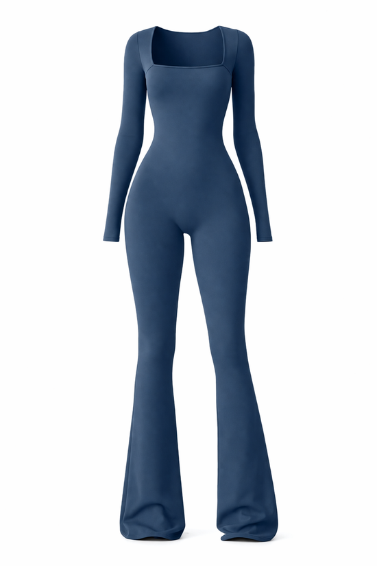 Contour Flare Unitard Jumpsuit