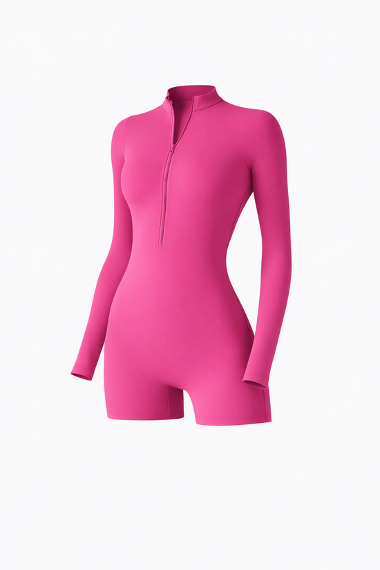 Sculpt Zip Short Bodysuit