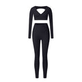  Long Sleeve Trousers B Black