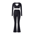 Long Sleeve Trousers A Black